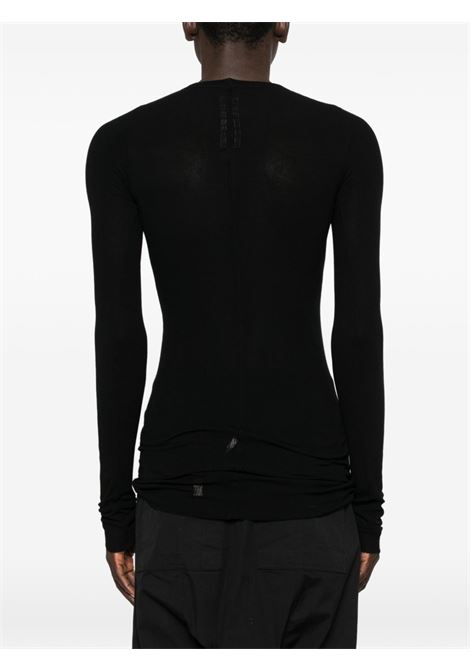 rib ls t tee man black RICK OWENS | RU01F2250 RC09